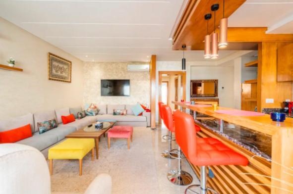 Appart 100 M2 Haut Standing En Bord De Mer Casablanca Exterior foto